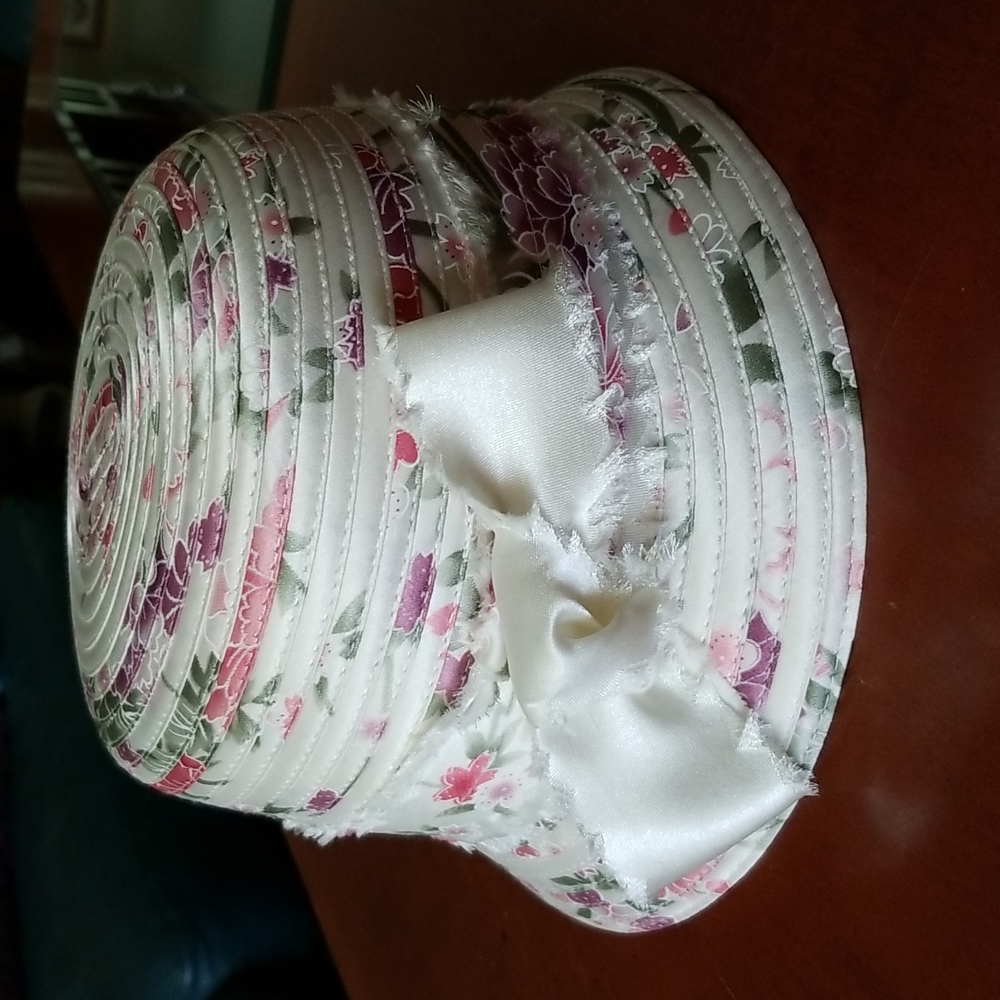 Pretty floral hat